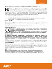 AVerVision M30 User Manual