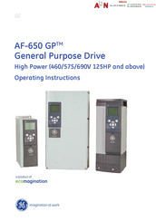 Ge AF-650 GP Operating Instructions Manual