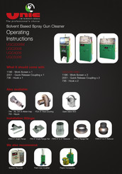 Unic UGC2006M Operating Instructions Manual