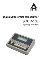 Delta mDCC-100 Operating Instructions Manual