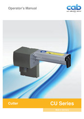 CAB Cutter Operator's Manual