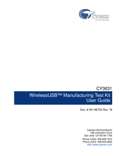 Cypress CY3631 User Manual