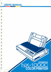 Star Micronics Rainbow NX-1000C User Manual