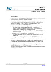 ST STM8AF6266 User Manual