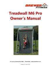 Brewer Fitness Treadwall M6 Pro Owner's Manual