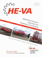 HE-VA Terra-Dan MKII Operating Instructions Manual