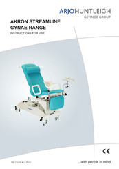 Getinge Arjohuntleigh AKRON STREAMLINE GYNAE 3 2255 Instructions For Use Manual