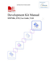 SimCom SIM7100x EVB User Manual