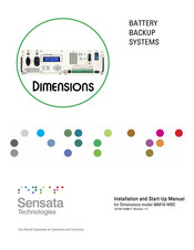 Sensata Dimensions Series Installation And Start-Up Manual