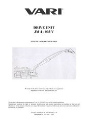 Vari JM 4-003 V Manual