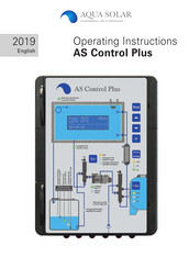 aqua solar AS Control Plus Operating Instructions Manual