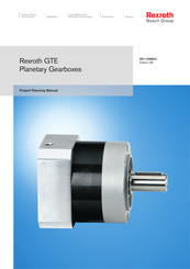 REXROTH GTE Series Project Planning Manual