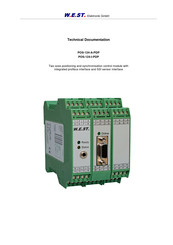 W.E.S.T. Elektronik POS-124-A-PDP Technical Documentation Manual