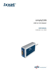 HMS IXXAT simplyCAN User Manual