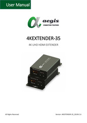 Aegis 4KEXTENDER-35 User Manual