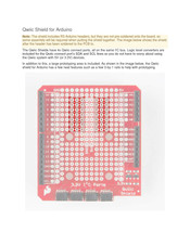 Sparkfun Electronics Qwiic Shield Manual