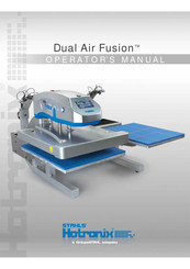 Stahl Hotronix DUAL Air Fusion Operator's Manual