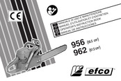 Efco 962 Operators Instruction Book