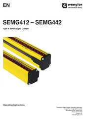 Wenglor SEMG442 Operating Instructions Manual