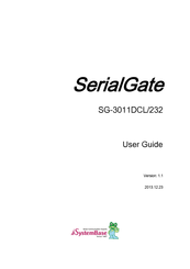 SystemBase SerialGate SG-3011DCL/232 User Manual