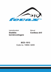 Ferax BCD-1013 Manual