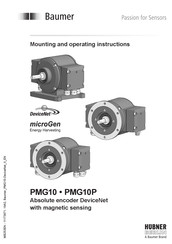 Baumer PMG10 Series Mounting And Operating Instructions