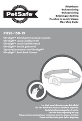 Petsafe Ultralight PUSB-150-19 Operating Manual