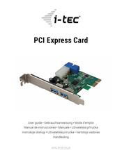 i-tec PCE22U3 User Manual