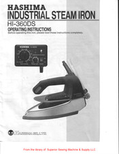 HASHIMA HI-360DS Operating Instructions Manual