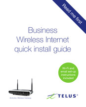 TELUS Actiontec Series Quick Install Manual