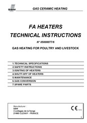 SBM 16 ZRFA Technical Instructions