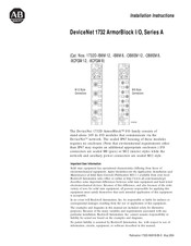 Allen-Bradley ArmorBlock 1732D-IB8M12 Installation Instructions Manual
