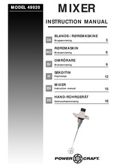Powercraft 49020 Instruction Manual