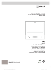 Vimar Elvox 40607 Quick Manual