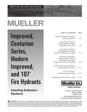 Mueller Centurion Series Instruction Manual