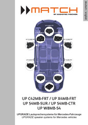 Audiotec Fischer MATCH UP W8MB-S4 Manual