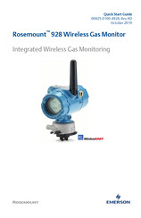 Emerson Rosemount 928 Wireless Gas Monitor Quick Start Manual