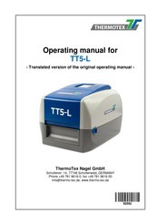 Thermotex TT5-L Operating Manual
