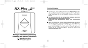 Vestamatic DZ-Plus R Installation And Operating Instructions Manual