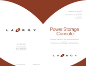 LAZBOY Power Storage Operating Instructions Manual
