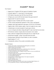 Phoenix Arcade ArcadeSD Manual