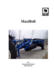 DAL-BO MaxiRoll 950 Instruction Manual