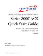 Radeus 8000 ACS Series Quick Start Manual