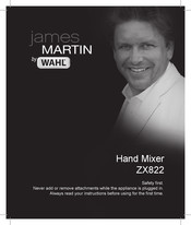 Wahl James Martin ZX822 Manual