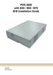 VENSYS POS 4000 Series Installation Manual