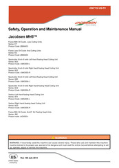 Textron Jacobsen MH5 Safety, Operation And Maintenance Manual