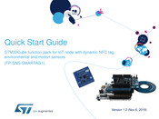 ST FP-SNS-SMARTAG1 Quick Start Manual