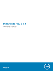 Dell Latitude 7389 2-in-1 Owner's Manual