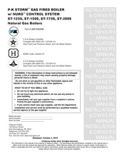 Patterson-Kelley P-K STORM ST-2000 Installation & Owner's Manual