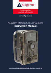 Killgerm Motion Sensor Camera Instruction Manual